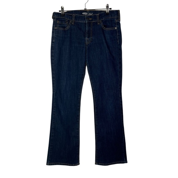 Old Navy Denim - Old Navy The Flirt Dark Blue Bootcut Jeans 6 Short